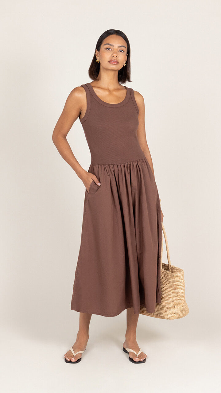 Marnie Dress - Cocoa