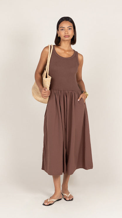 Marnie Dress - Cocoa