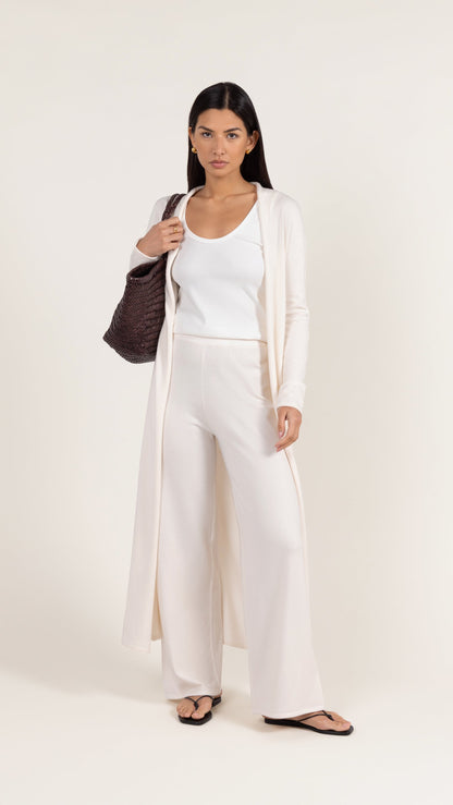 Sofia Knit Trousers - Ivory