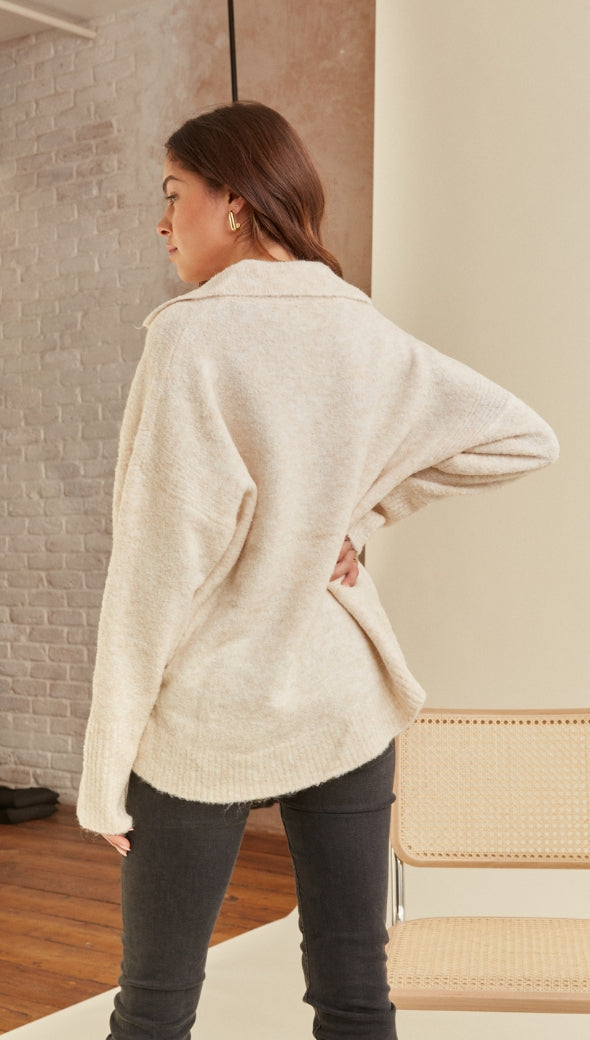 Veronika Sweater - Ivory