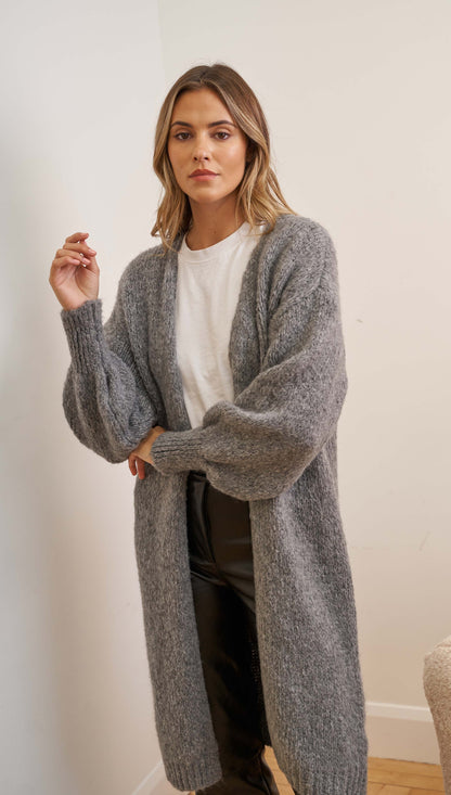 Rosalia Cardigan - Grey