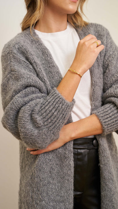 Rosalia Cardigan - Grey