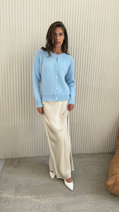 Reyna Cardigan - Sky Blue