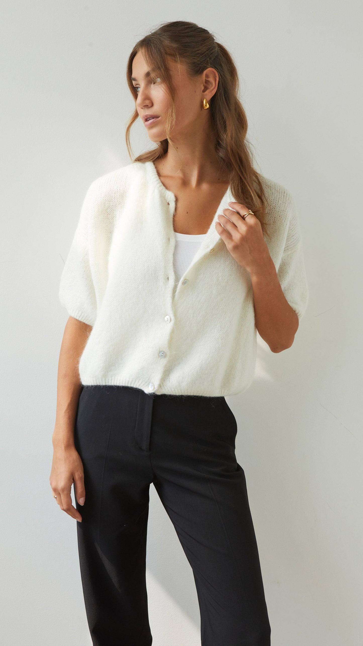Emme Cardigan - Ivory